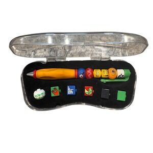 Vintage LEGO Writing System Pen Dino Island 1524 Series 2 Case 1999 Retro